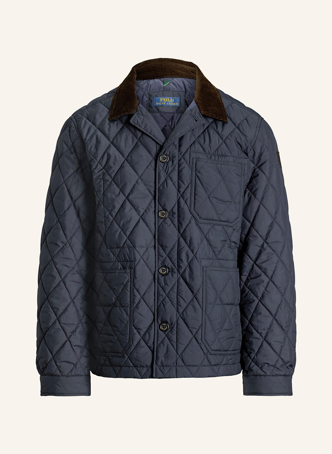 

Стеганая куртка POLO RALPH LAUREN, темно-синий