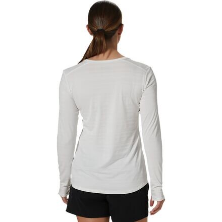 

Топ с длинными рукавами Mighty Stripe — женский Mountain Hardwear, цвет Fogbank