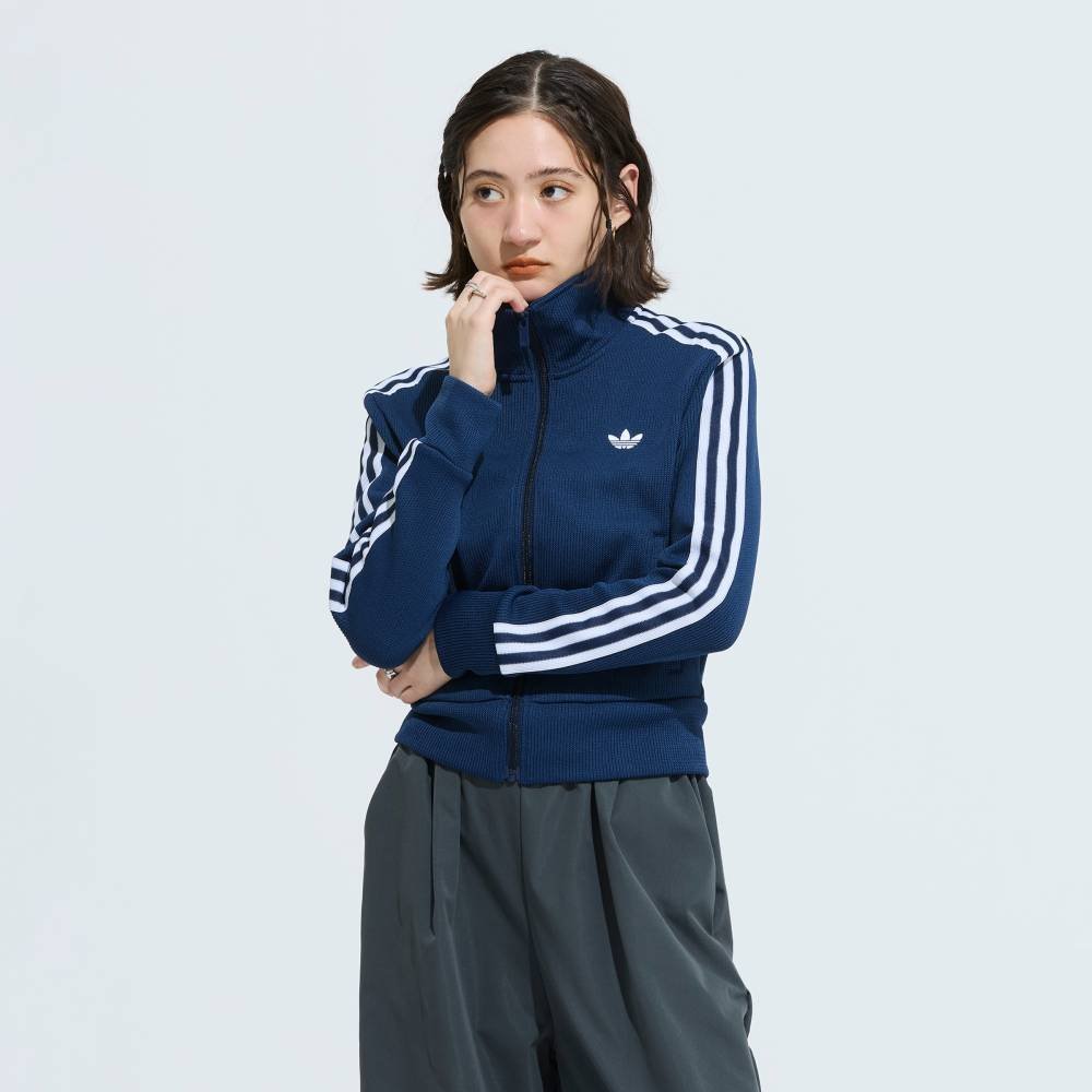 Спортивная футболка Firebird Adicolor Knit Adidas, blue — фото 3