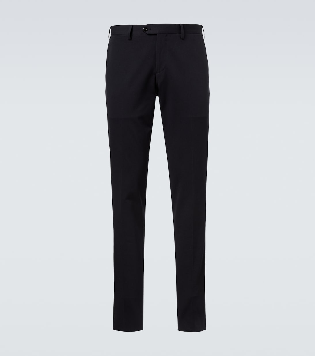 

Хлопковые узкие брюки Lardini, темно-синий