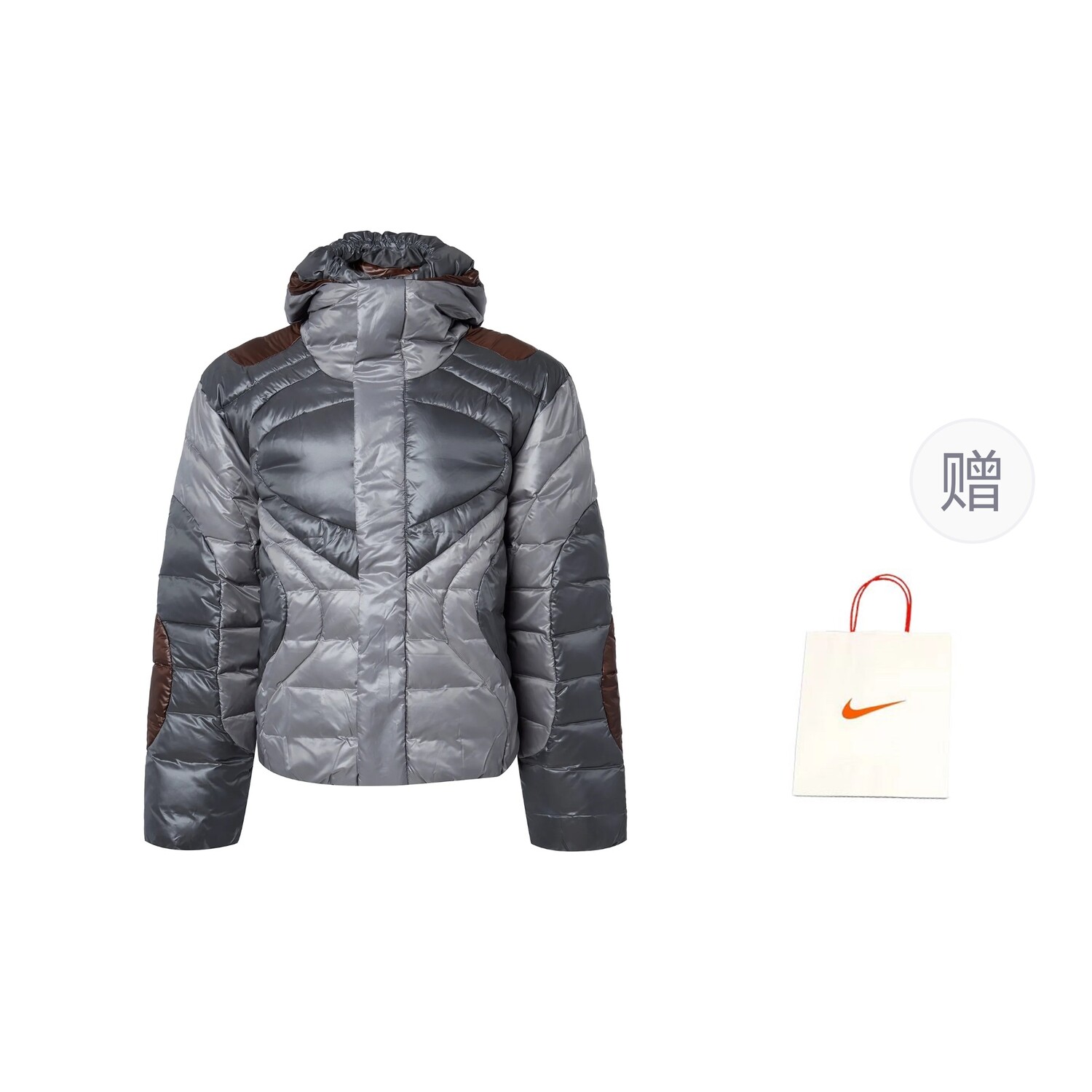 

Куртка мужская асфальтово-серый Nike