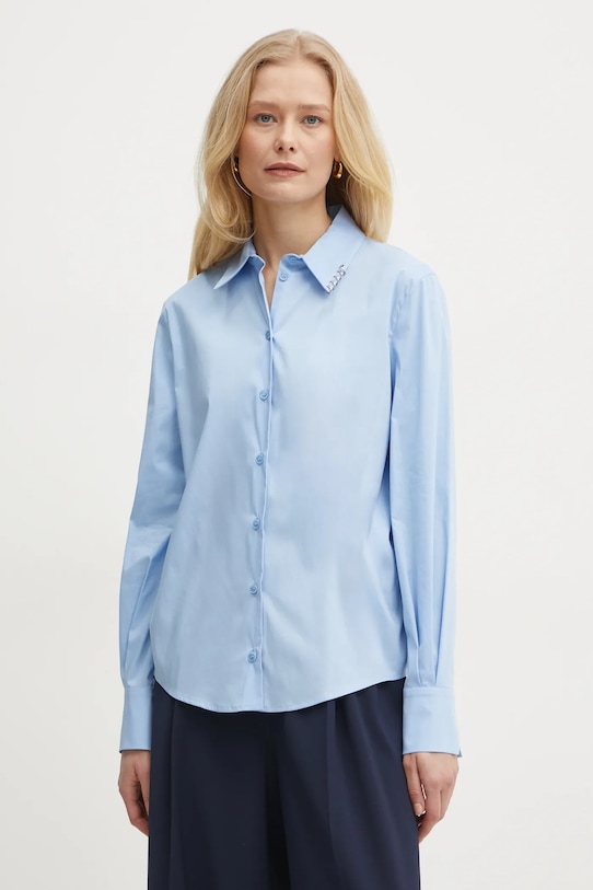 

Рубашка Patrizia Pepe, синий