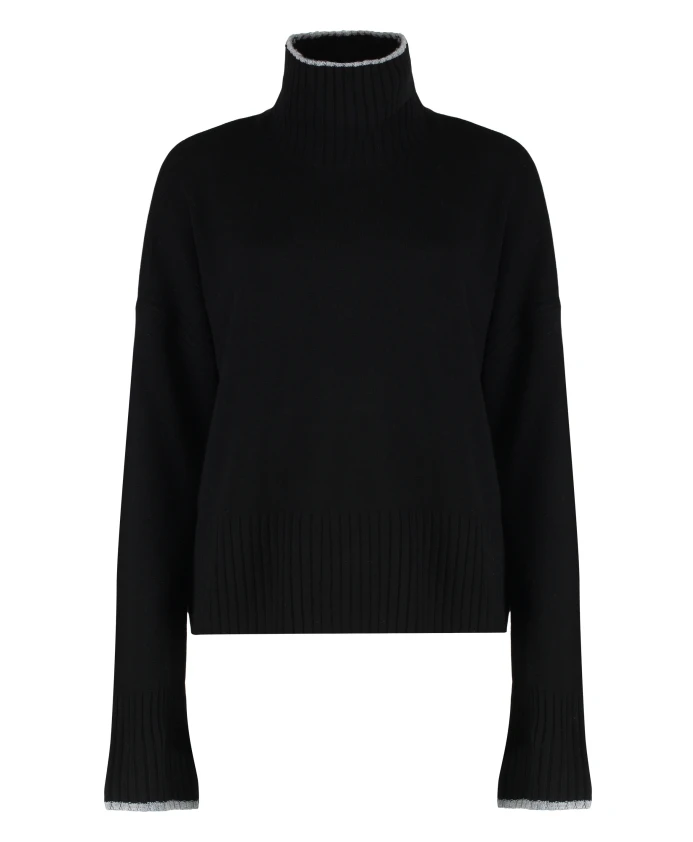 

Свитер из шерсти и кашемира с Фолклендских островов Pinko, черный