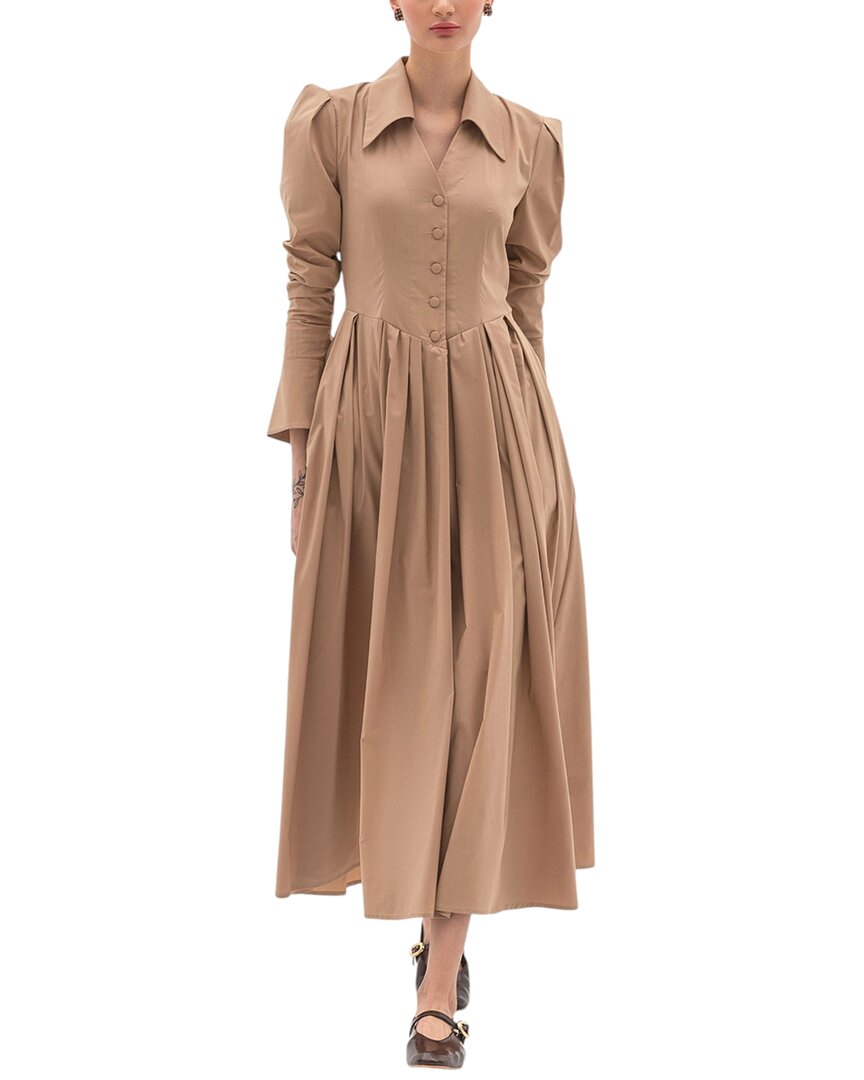 

BGL Макси-платье, бежевый