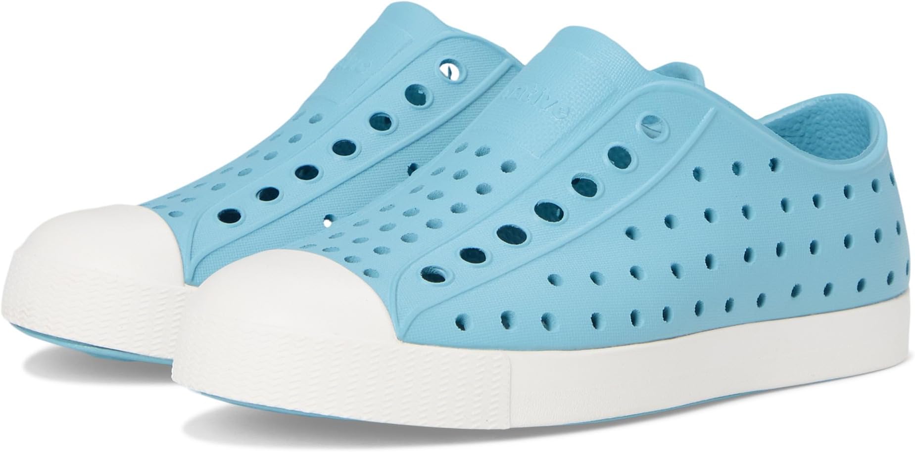 

Кроссовки Native Shoes Kids Jefferson, цвет Flux Blue/Shell White