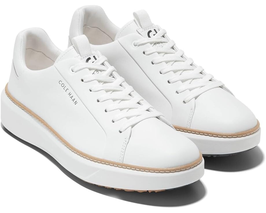 

Кроссовки Cole Haan Grandpro Ashland Golf, цвет Optic White/Natural/Optic White, Серый, Кроссовки Cole Haan Grandpro Ashland Golf, цвет Optic White/Natural/Optic White