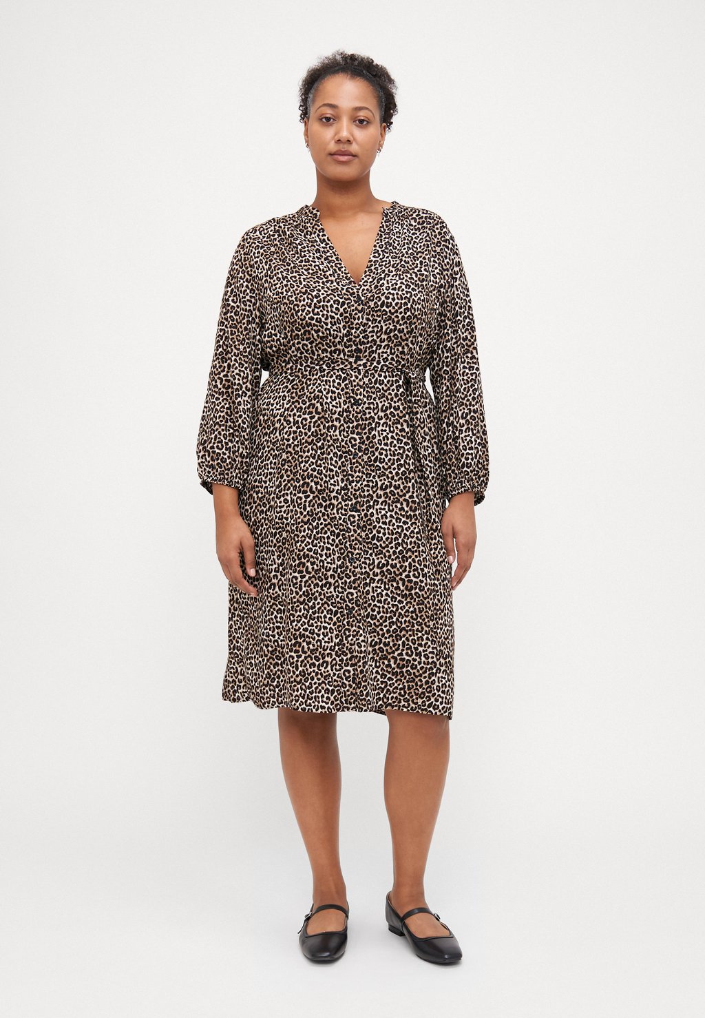 

Платье-рубашка CARNEWDENIZIA 3/4 SHIRTDRESS ONLY Carmakoma, черный