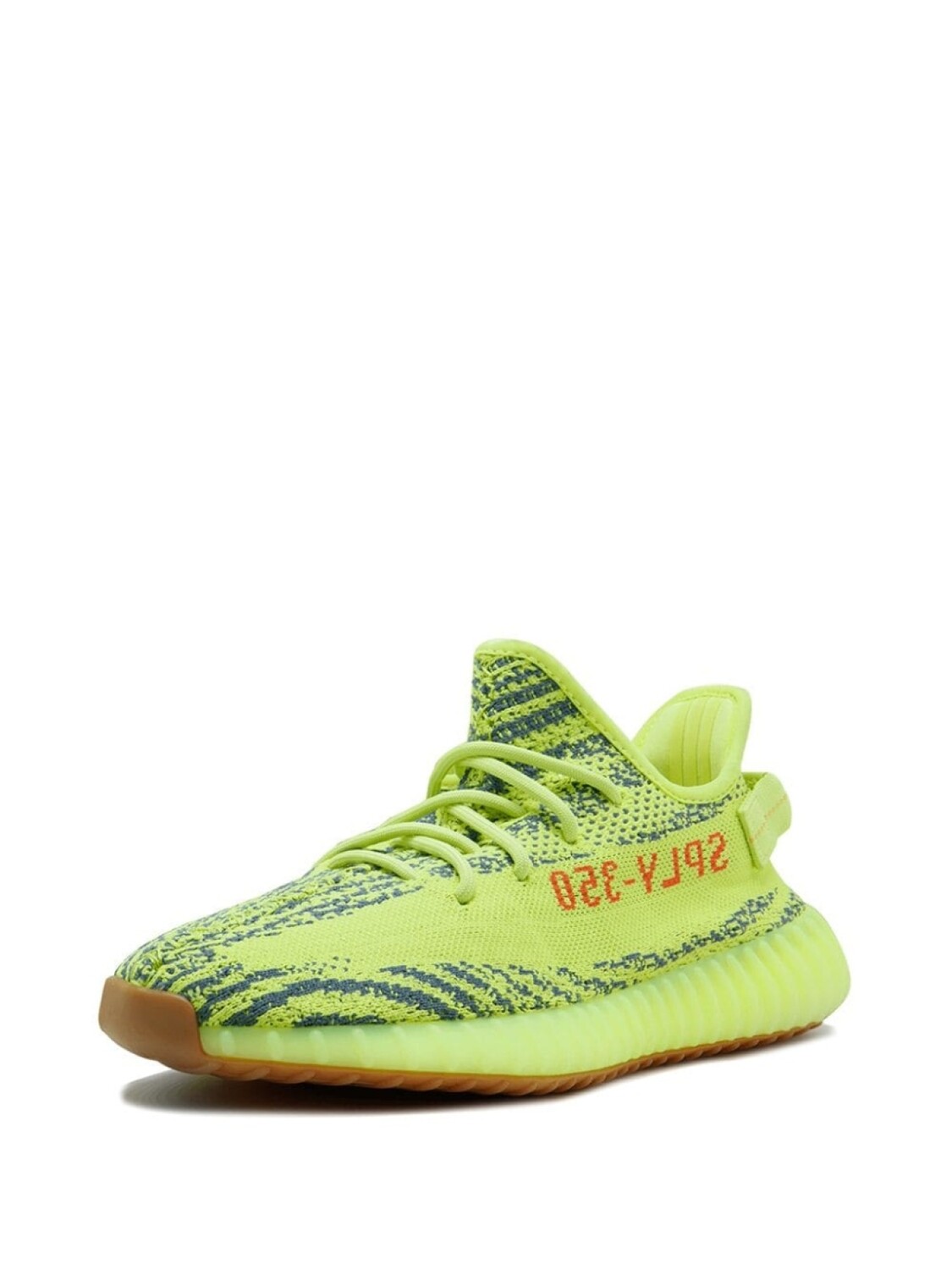 Кроссовки x Yeezy Boost 350 V2 Semi Frozen Yellow adidas Yeezy, зеленый — фото 4