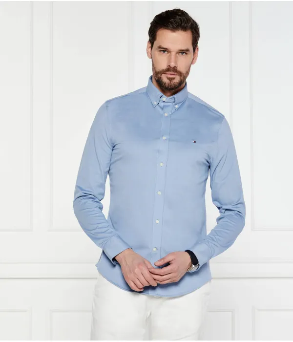 Рубашка Slim fit Tommy Hilfiger, синий — фото 3