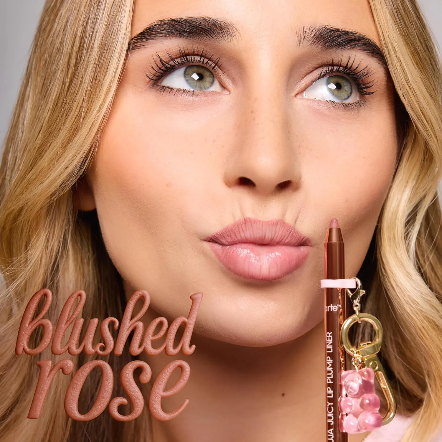 Tarte Maracuja Juicy Lip Plump лайнер для губ с гиалуроновой кислотой, увлажняющий и увеличивающий объем без игл, включает Mystery Charm, vegan, full size 0.57 г (1 шт.), cool mauve — фото 3