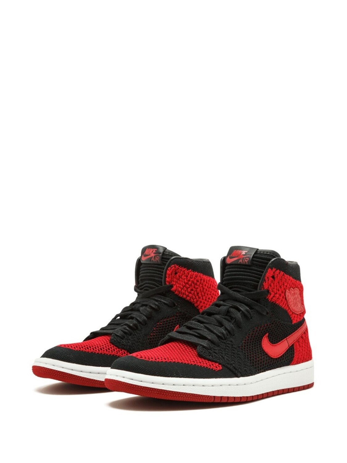 Кроссовки Air Jordan 1 Ret Hi Flyknit BG Jordan Kids, черный — фото 2