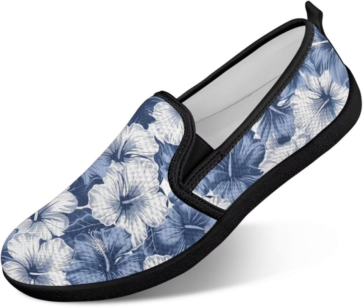 

Мужские прогулочные кроссовки без шнурков, удобные, модные, повседневные кроссовки, дышащая сетка, для фитнеса и тренировок, легкие, размеры США 4-9 Twousenru, Flowers