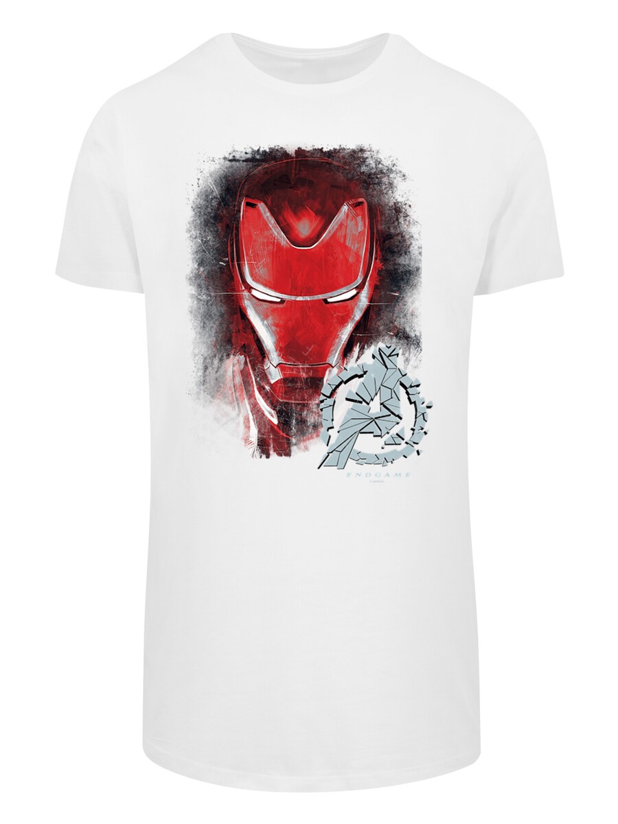 

Рубашка F4NT4STIC Marvel Avengers Endgame Iron Man Brushed, белый