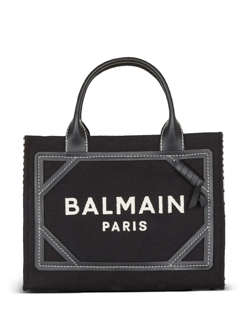 

Сумка-тоут B-Army с монограммой BALMAIN, черный