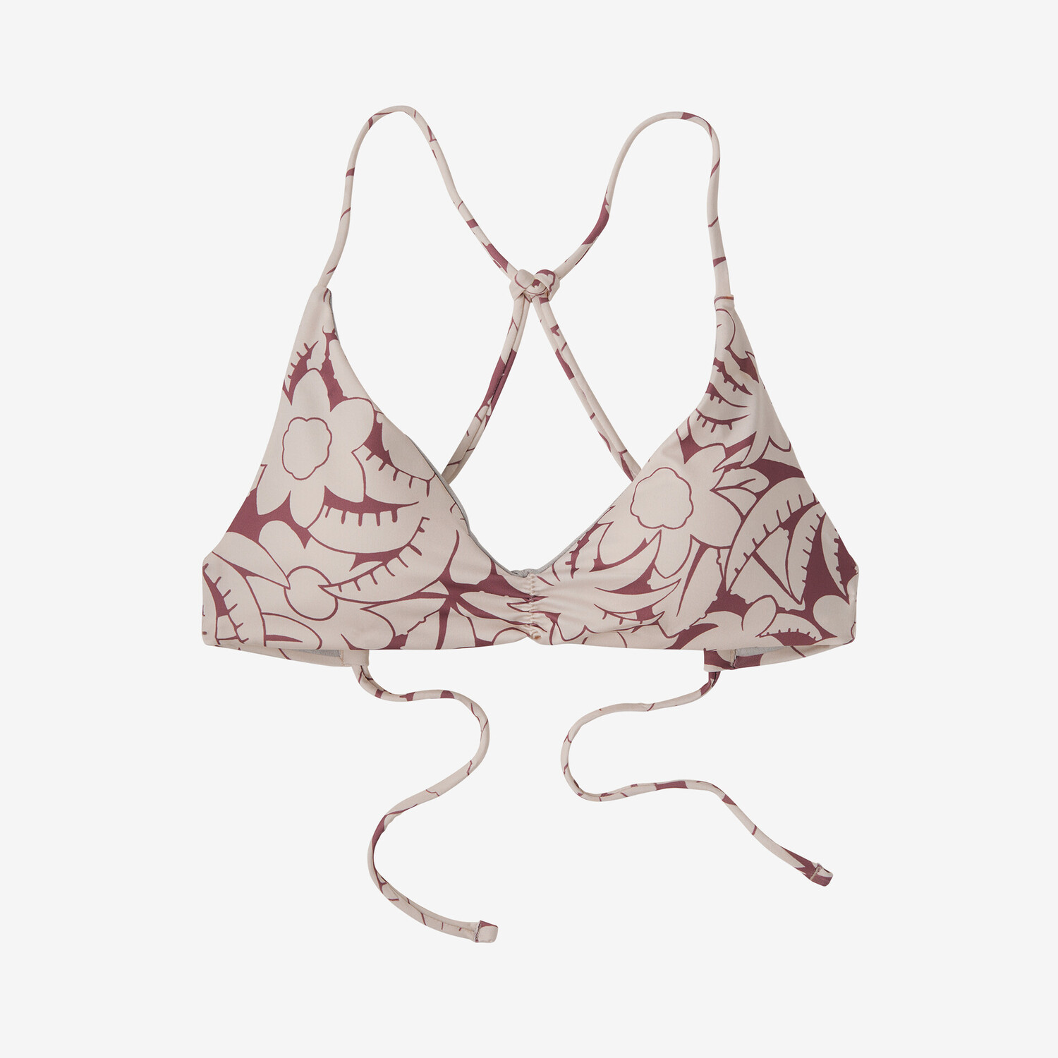 

Женский бикини-топ Sunny Tide Nanogrip Patagonia, цвет Abundance: Evening Mauve