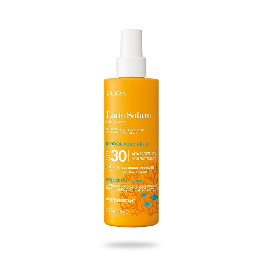 

Pupa Milano, Солнцезащитное молочко SPF 30, 200 мл