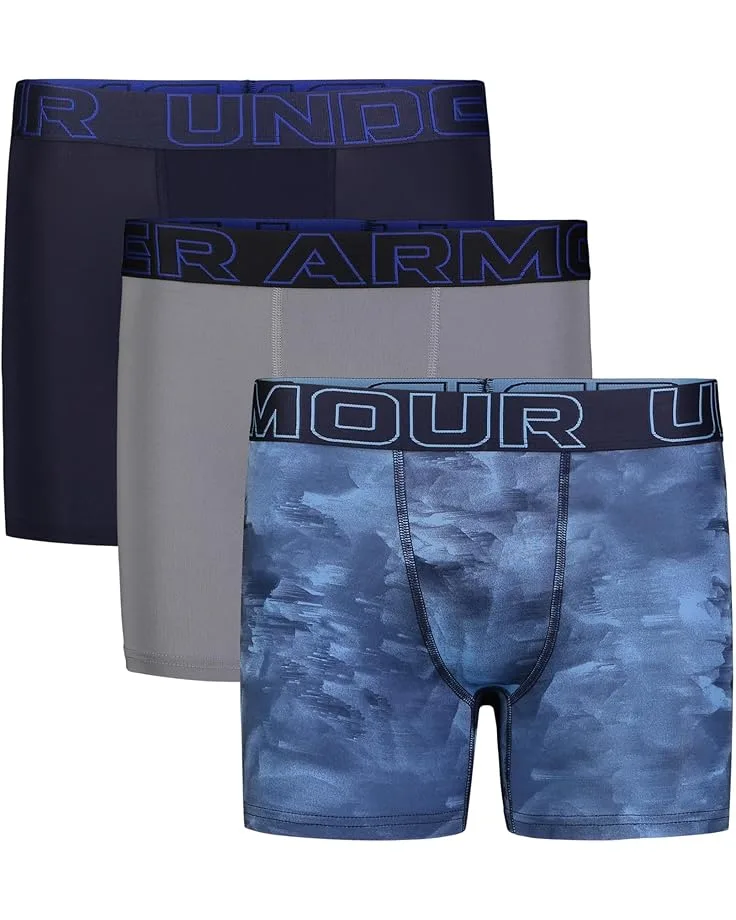 Performance Tech - Набор из 3 принтов (для детей постарше) Under Armour Kids, Midnight Navy