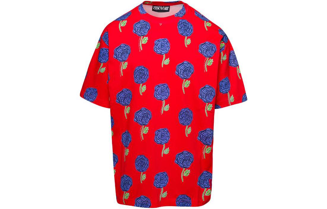 

VERSACE JEANS COUTURE Футболка SS23 мужская красная