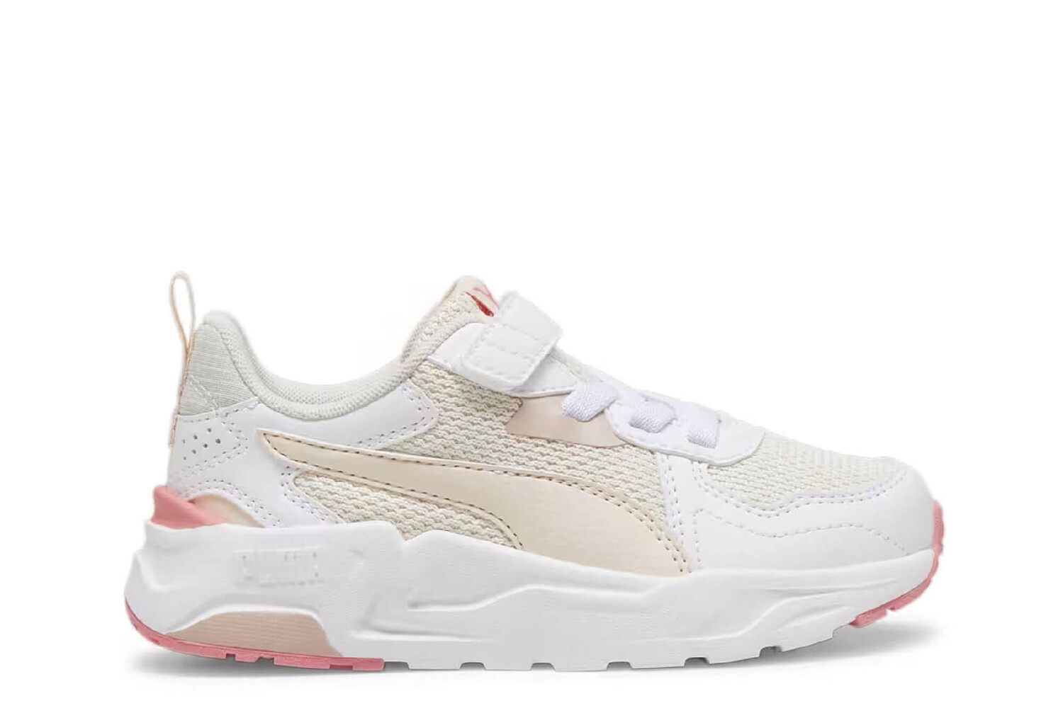

Кроссовки Trinity lite ac+ PS с регулируемыми ремешками Puma, белый