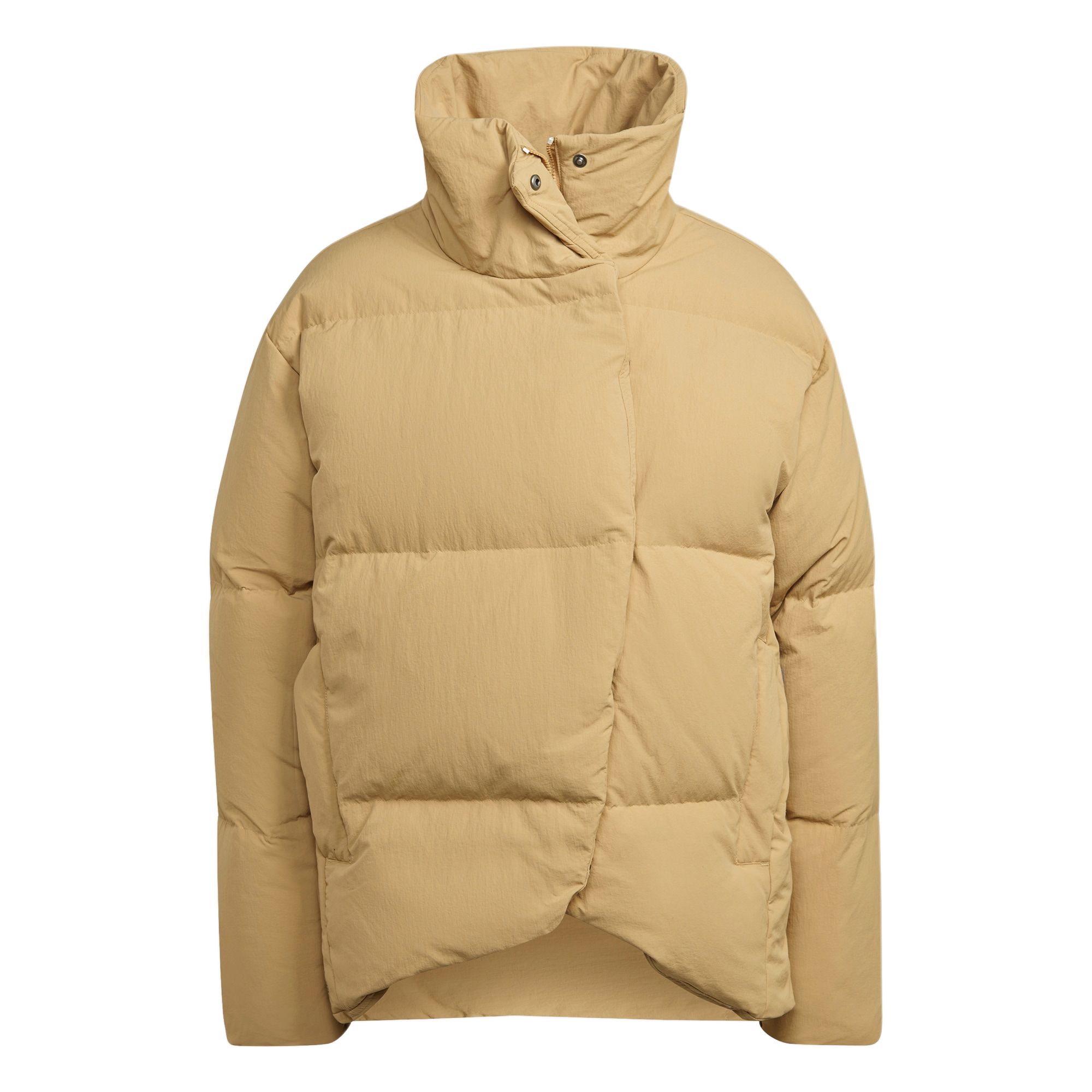 Adidas Женская пуховая куртка светло-золотистого цвета, Light Gold — фото 3