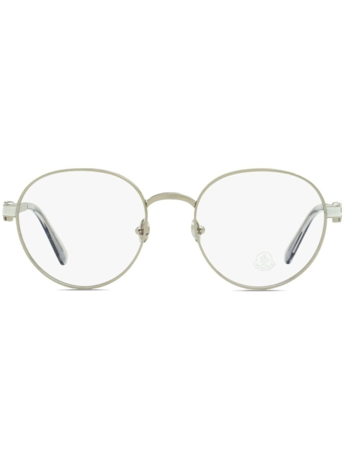 

Moncler Eyewear очки ML5179 в круглой оправе, серебряный