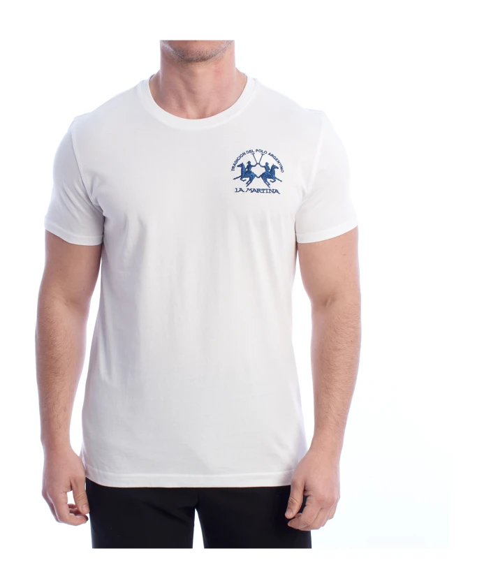 

Футболка-Поло с коротким рукавом La Martina, белый