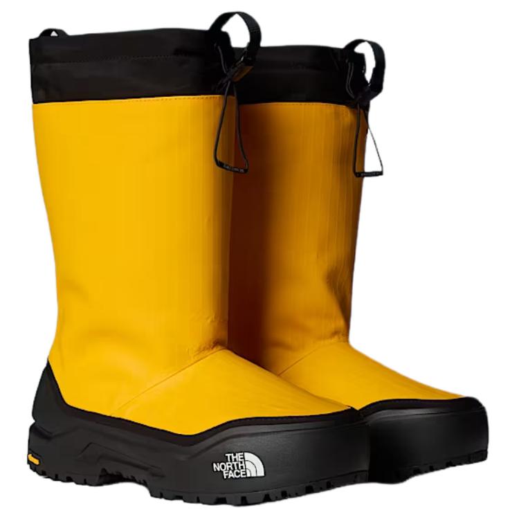 THE NORTH FACE Термоизолированные водонепроницаемые противоскользящие зимние ботинки Unisex Yellow — фото 4