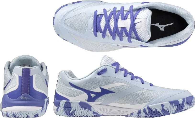 Унисекс кроссовки для настольного тенниса «Wave Medal 8» от Mizuno, 02 (White X Pink X Green) — фото 3