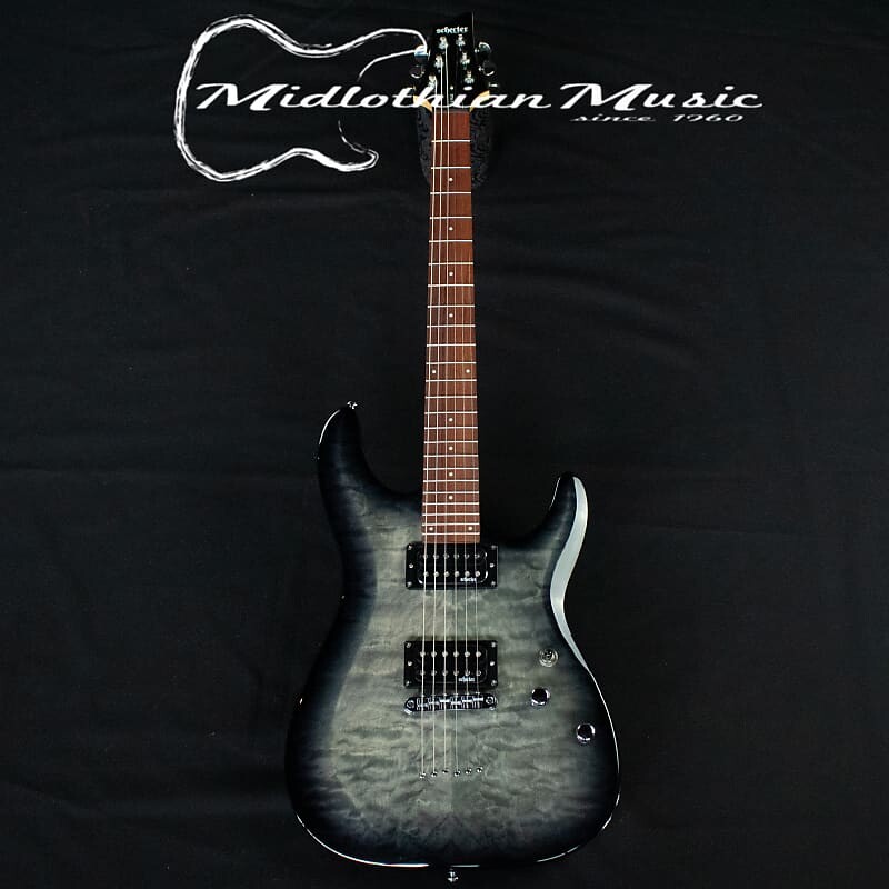 

Электрогитара Schecter C-6 Plus - Electric Guitar - Charcoal Burst Finish