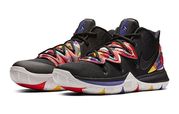 Кроссовки kyrie 5 Nike, черный — фото 2