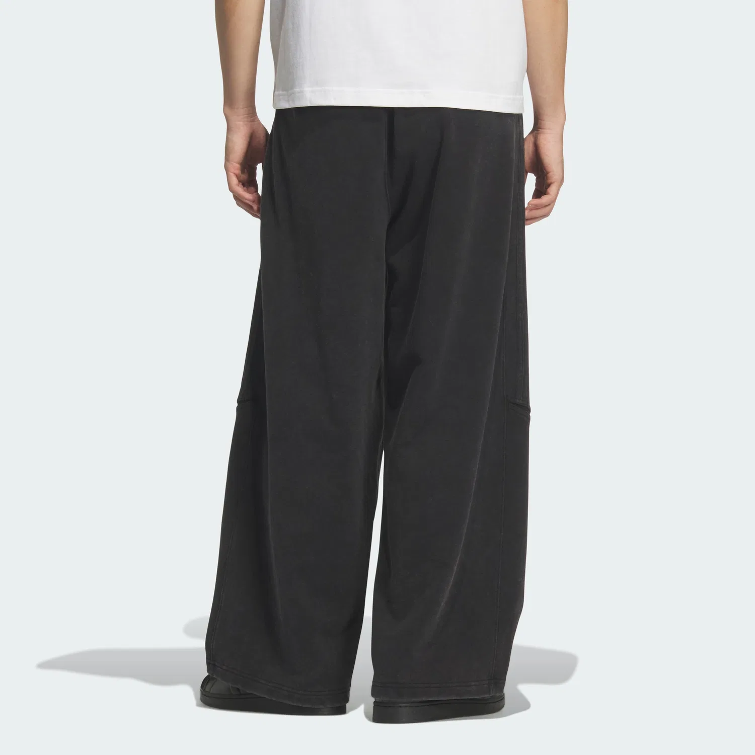 Мужские чёрные спортивные брюки Adidas TG — фото 4