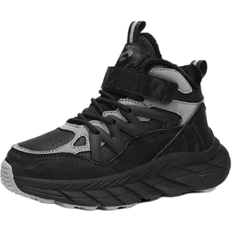 

Детские противоскользящие кроссовки Mid Top K Bird, черно-серые