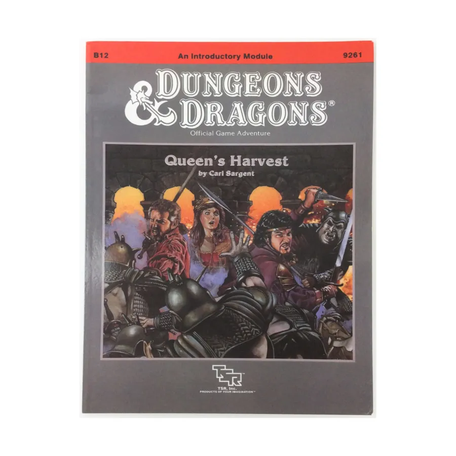 

Модуль Queen's Harvest (POD, Black & White), Basic Dungeons & Dragons (Original Edition) - Modules & Adventures - B Series