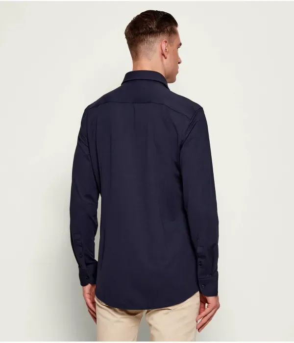 Футболка P-HANK-K-261 slim fit Boss, темно-синий — фото 3