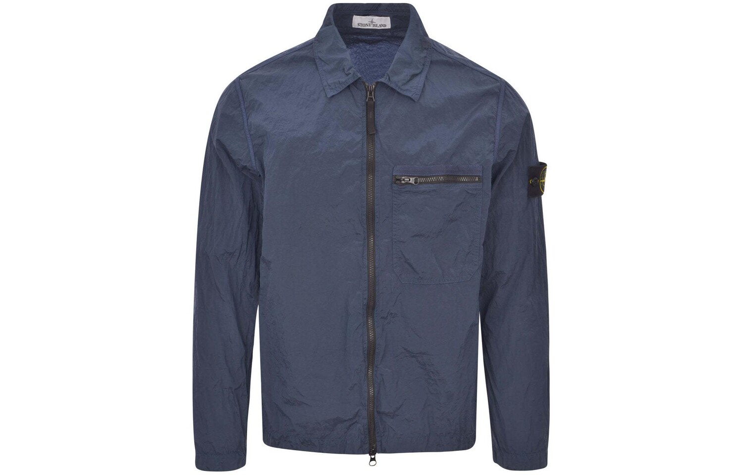 

Куртка мужская серо-синяя Stone Island, серый/синий