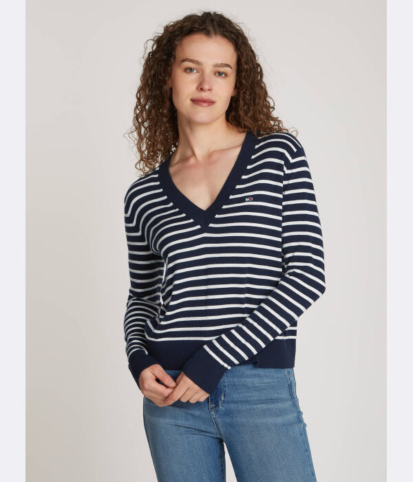 

Свитер необходим Regular fit Tommy Jeans, синий
