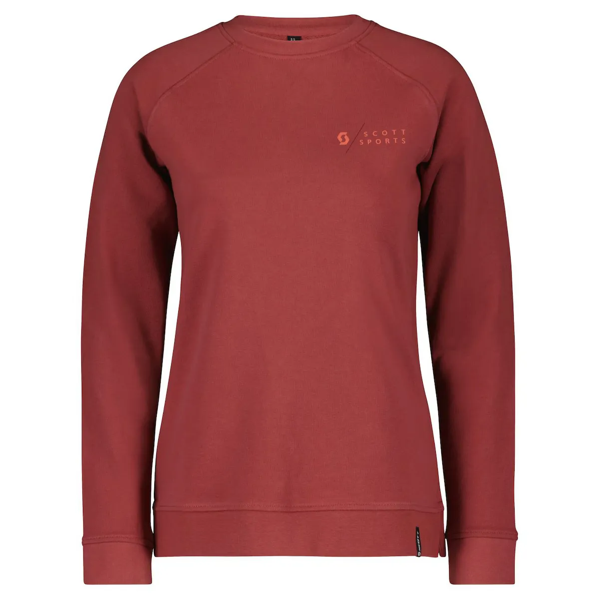 

Женская толстовка с круглым вырезом ws casual ls Scott, красный