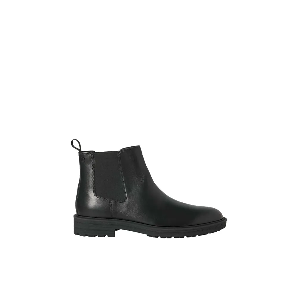 Ботинки Jack & Jones Hoskins Leather Chelsea SN, черный — фото 2