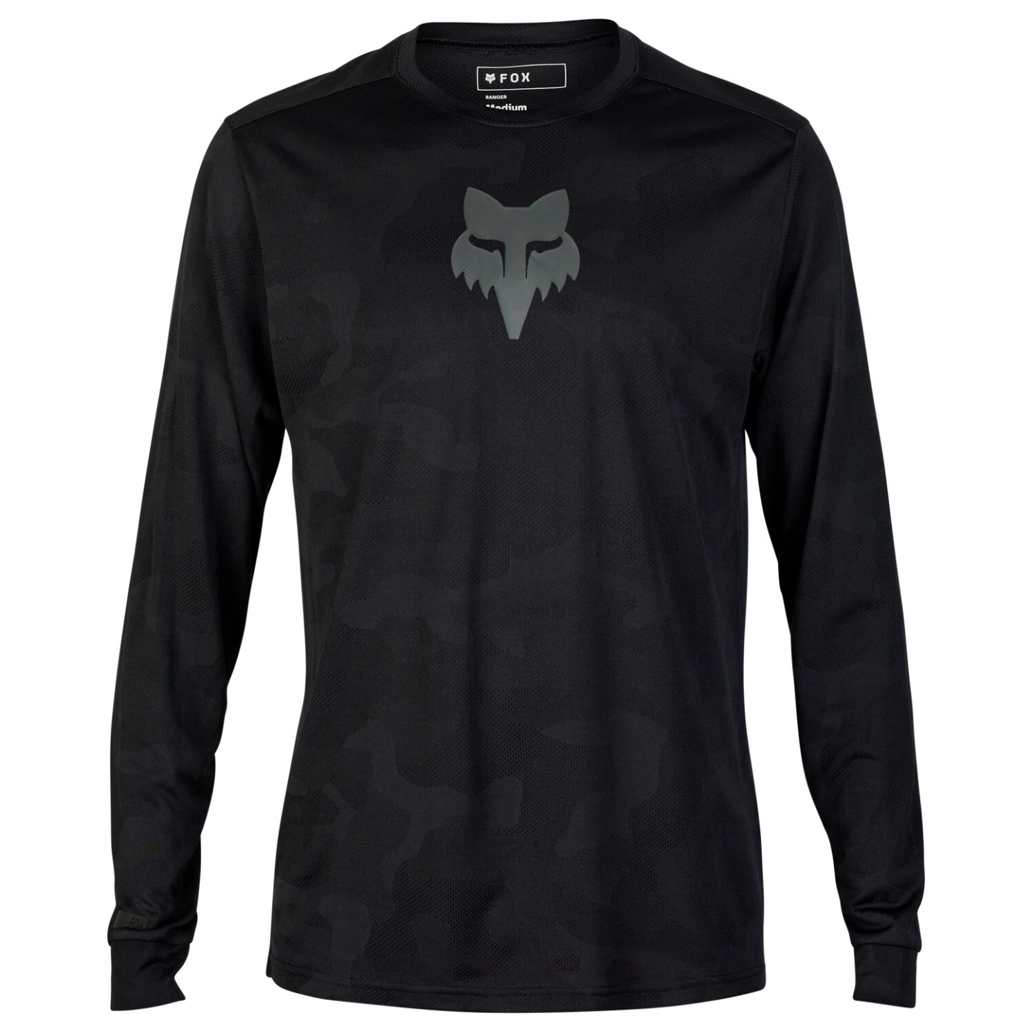 

Велосипедный трикотаж Fox Racing Ranger Tru Dri L/S Jersey, черный