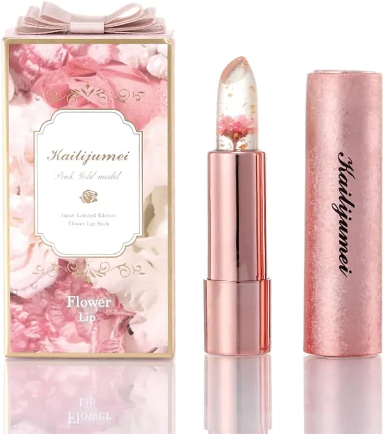 Тинт для губ Flower Lip Pink Gold Kailijumei, 1 шт, розовый