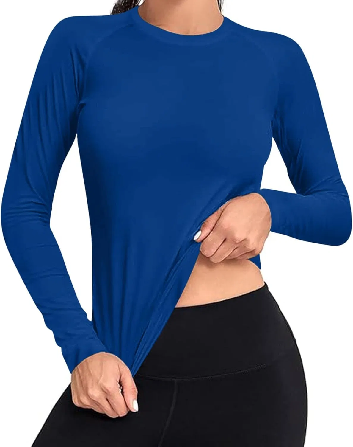 Футболка с длинным рукавом для активного отдыха, Women, Blue