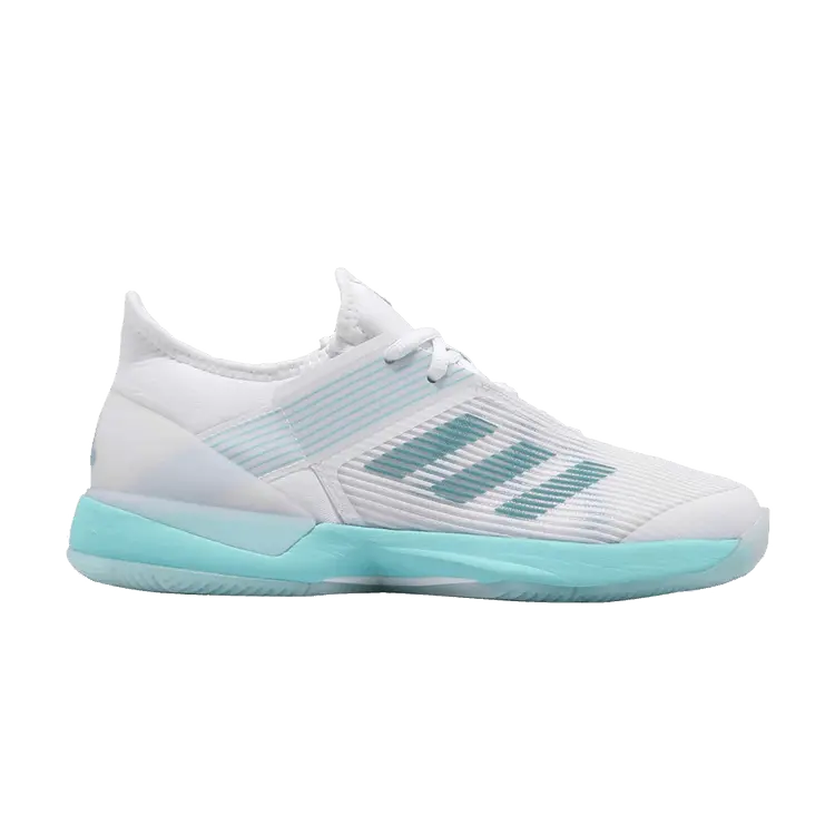 Кроссовки Parley x Wmns Adizero Ubersonic 3 'Blue Spirit', белый