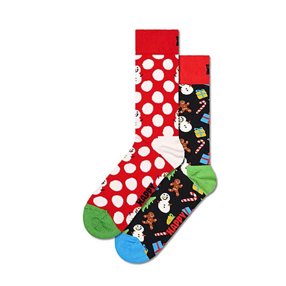 

Носки Happy Big Dot Snowman Gift Set Half long 2 шт, разноцветный