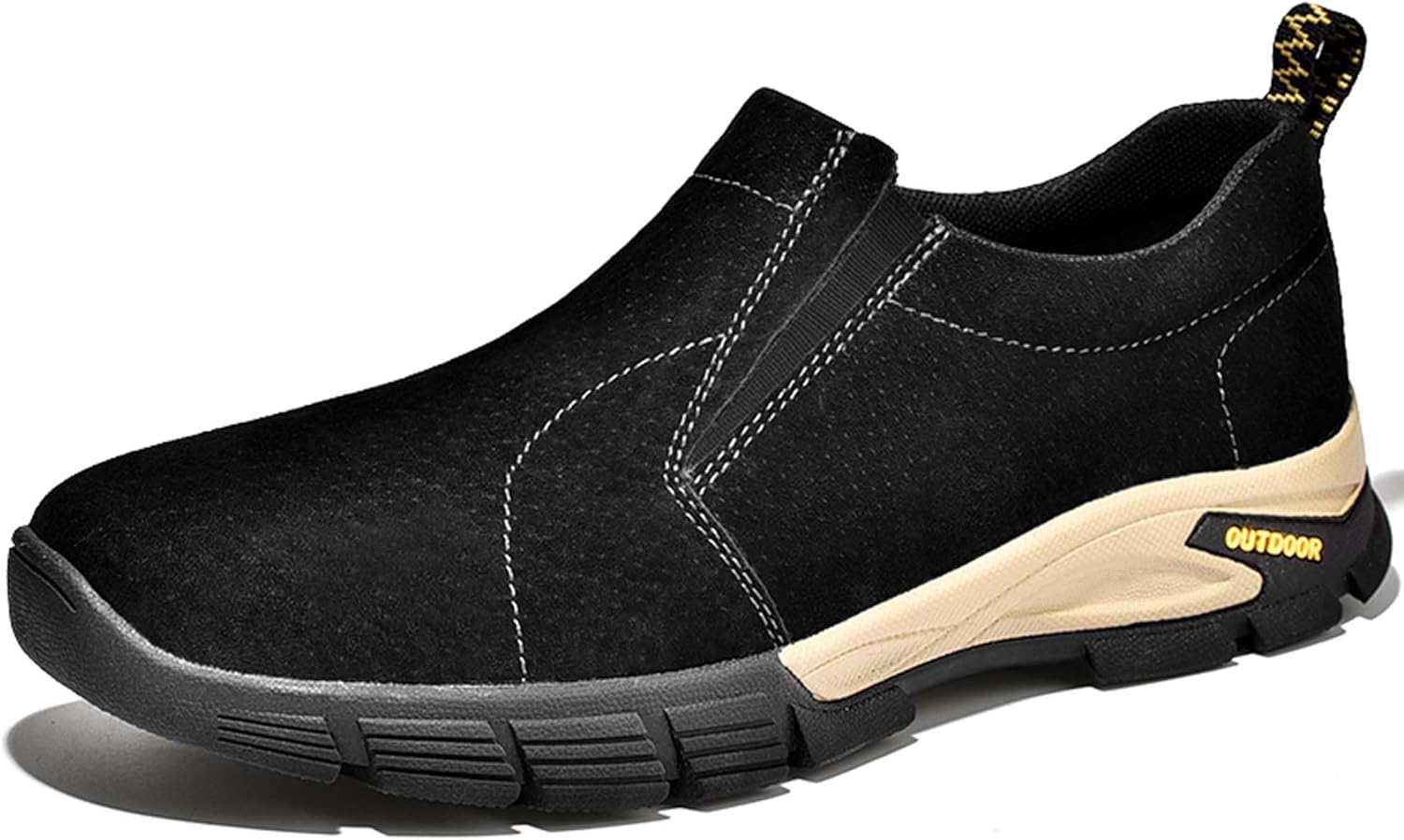 

Мужские лоферы, модные повседневные кроссовки, классические деловые формальные туфли с противоскользящей подошвой и поддержкой свода стопы Generic, черный