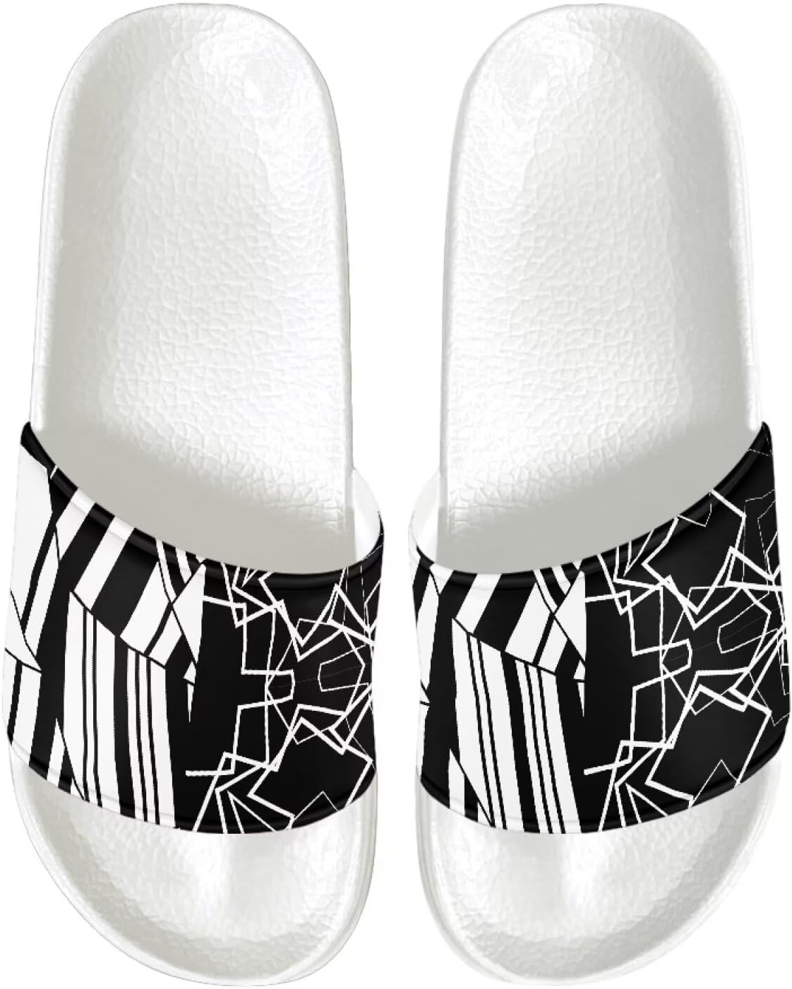 

Мужские шлепанцы Psesaysky, открытый носок, нескользящие для душа, с одной полосой, белые, удобная обувь с ультрамягкой подошвой, шлепанцы широкого размера для спа, ванной, бассейна и спортзала