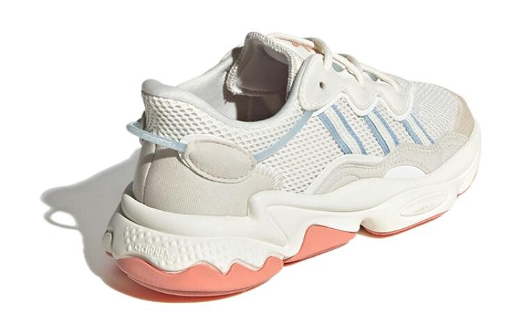 Ozweego Series Kids" Повседневная обувь для начальной школы Adidas Originals, кремовый — фото 4