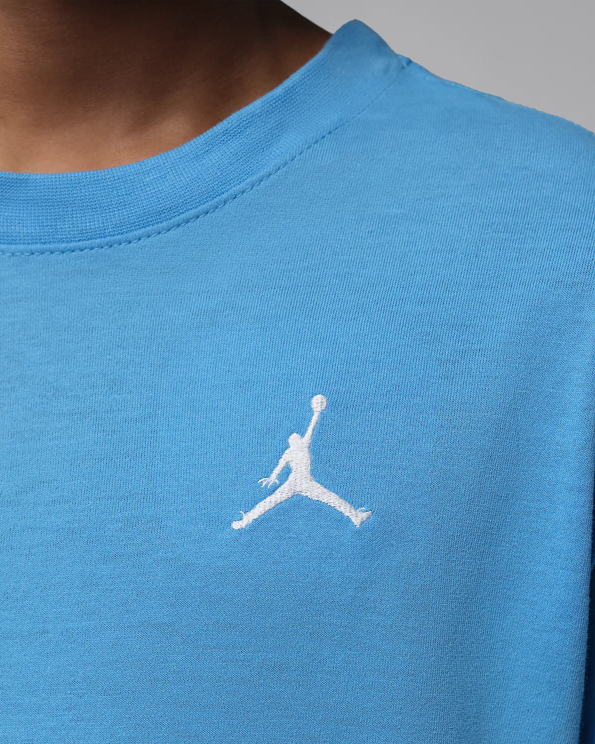 Детская футболка Jumpman Air с вышивкой Jordan, Blue — фото 4