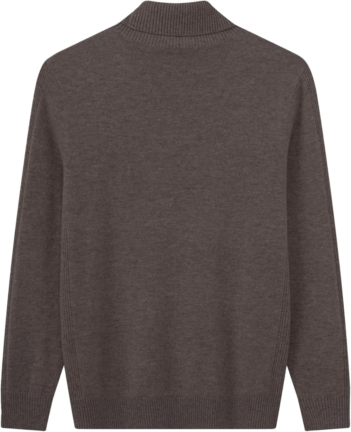 

Мужской вязаный свитер с высоким воротником ZHILI