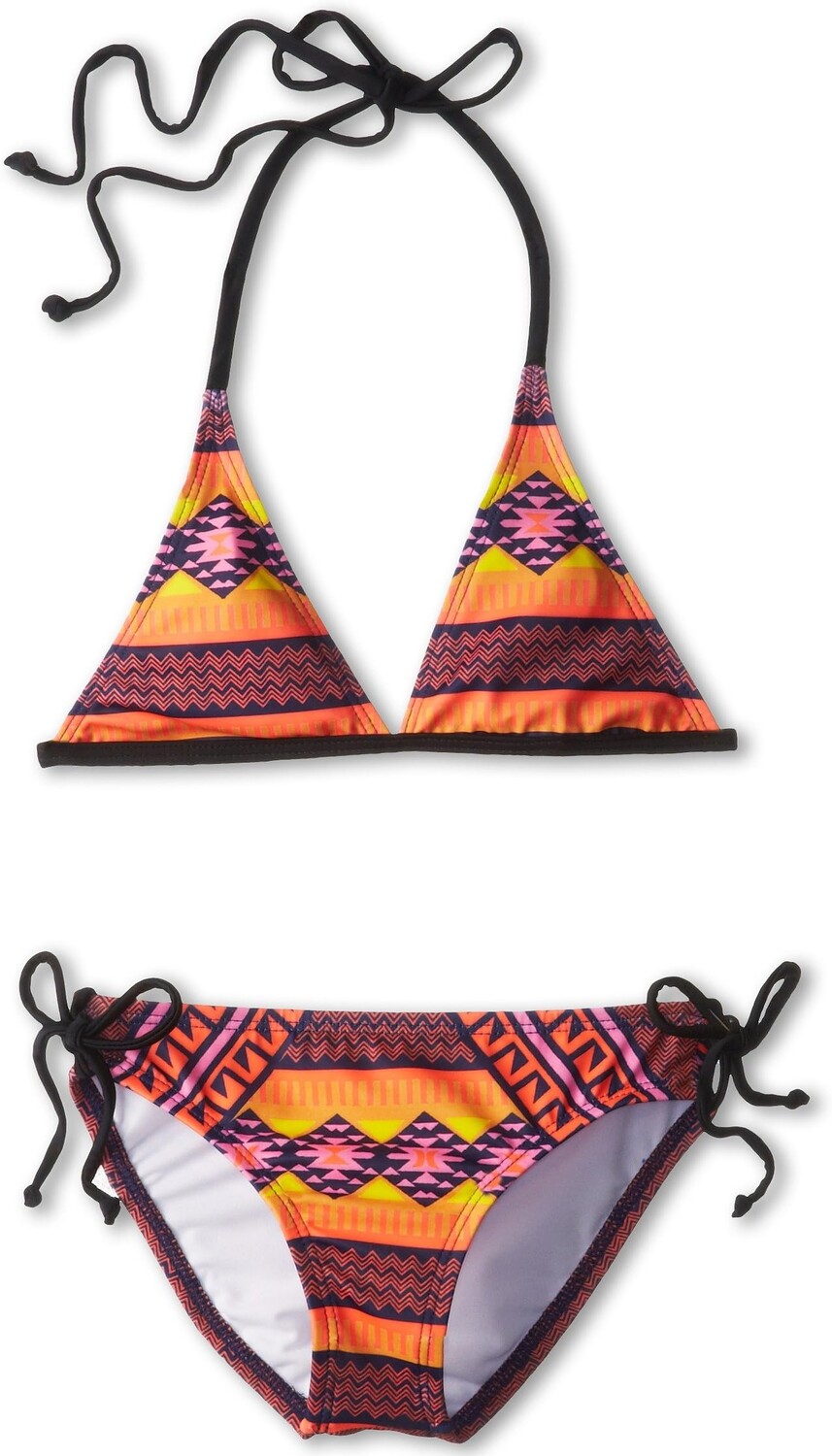 

Купальник Hurley Kids Mayan Strip Halter & Tunnel, оранжевый