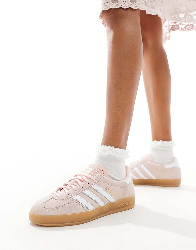 

Бледно-розовые кроссовки adidas Originals Gazelle на резиновой подошве, Розовый, Бледно-розовые кроссовки adidas Originals Gazelle на резиновой подошве